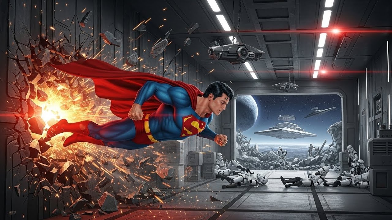 What If Superman Landed In Star Wars?