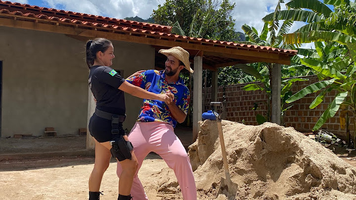 Seu Biu arrasta a Policial pra dançar