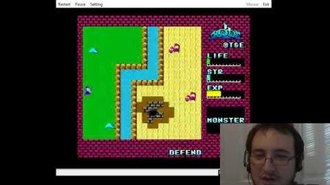 Hydlide (MSX2 version Part 1) -  R.I.G. Retro Longplay and Guide