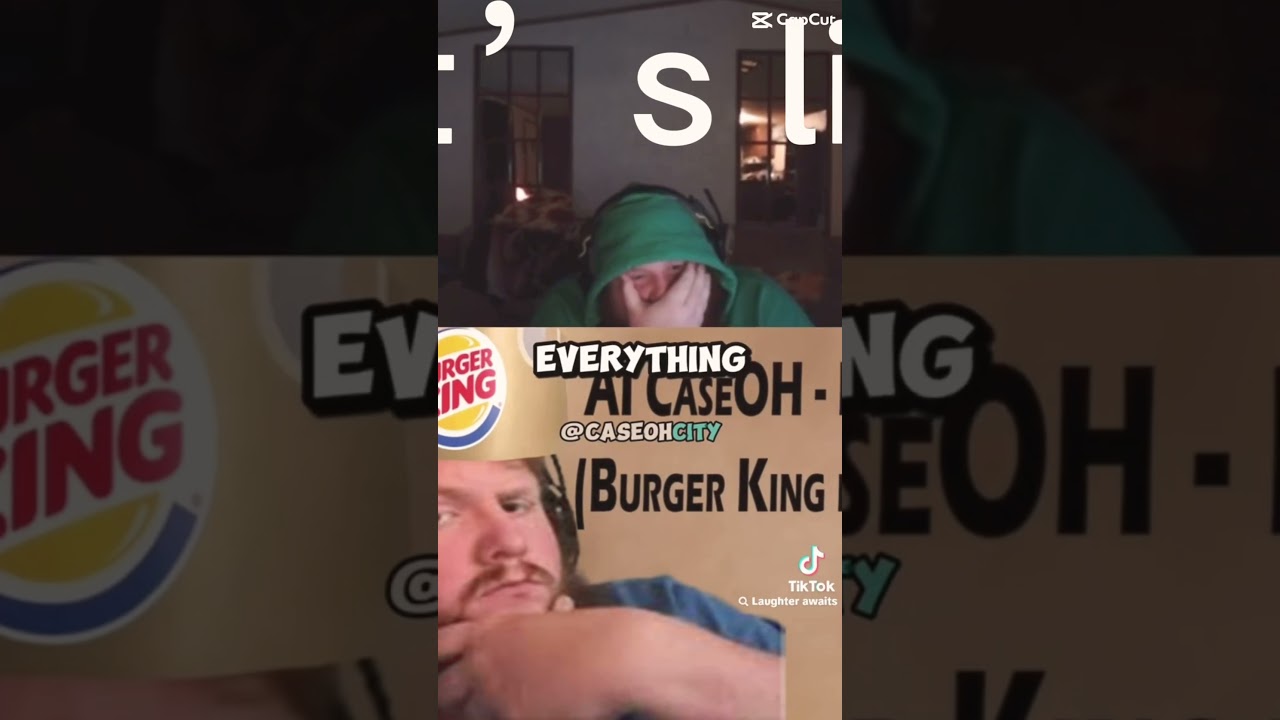 ￼￼casOh reacts to. I’m in a drive-through at Burger King AI song. ￼