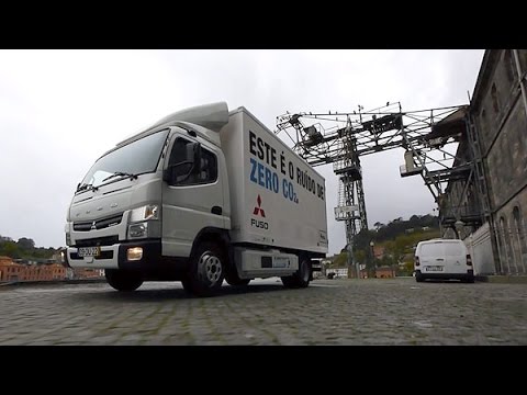Ganz ohne Diesel: Mitsubishi Fuso Canter E-Cell
