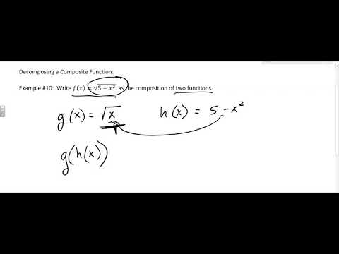 1.4.m Decomposition of a Function