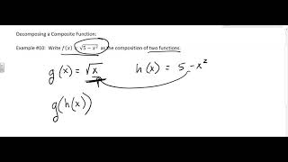 1.4.m Decomposition of a Function