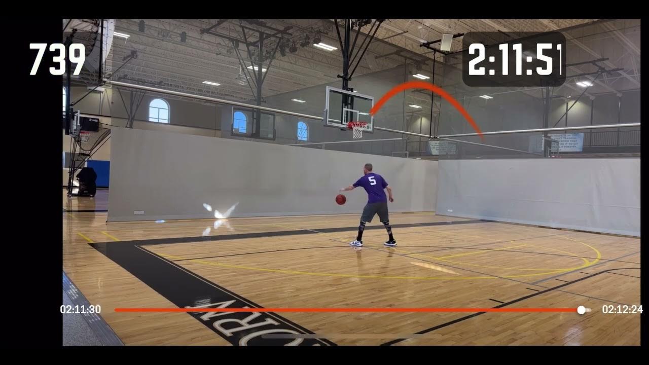 WORLD RECORD 743 Free Throws Made in a Row! 🏀🏆 HomeCourt Free Throw