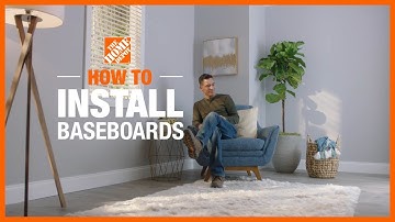 How to Install Baseboards | The Home Depot