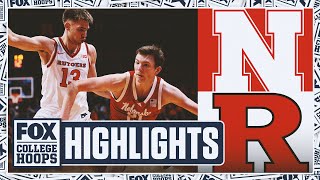 No. 9 Nebraska Cornhuskers Vs. Rutgers Scarlet Knights Highlights Fox College Hoops