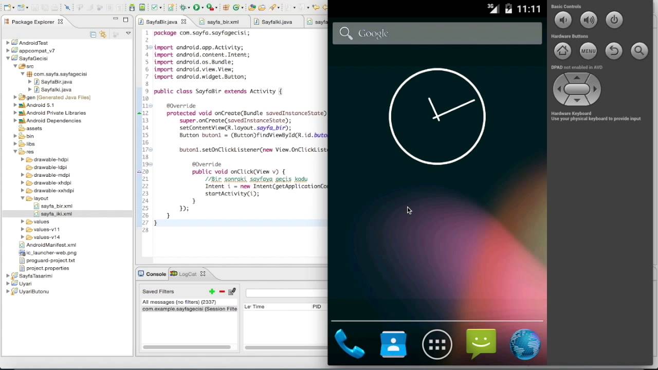 14 android uygulamalar nda sayfa ge i i kavram intent