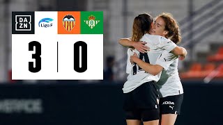 VCF Femenino vs R. Betis Féminas (3-0) | Resumen y goles | Highlights Liga F