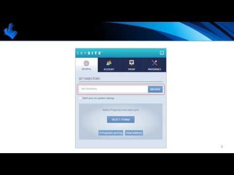 SKYSITE Tutorial # 27: Installing & Using SKYSITE's Desktop Sync App