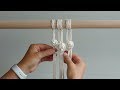 DIY Macrame Tutorial - How To Tie The Rose Knot!