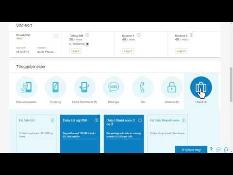 Legge til tilleggstjenester i Min Bedrift | Telenor Norge
