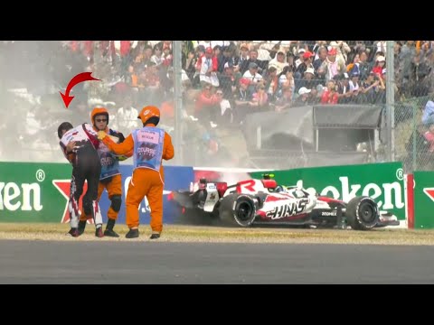Oliver Bearman got Unconscious after the Huge Crash in Suzuka Circuit during Japan GP F1 Race 2026