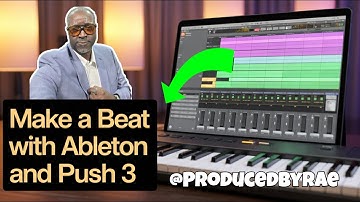 Watch me make a TRASH beat with Ableton 12 and Push 3