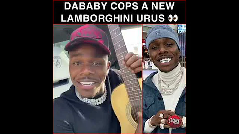 Dababy cops new Lamborghini urus