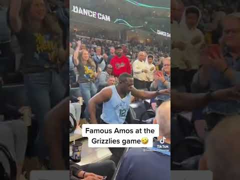 Famous Amos @ Grizzlies Game (I Bet You Won’t DanceMan)