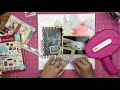 Scrapbook Process: Happy // Kill a Kit with Style // Using a Full Page Transparency