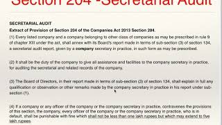 ICMA Inter - paper 12 : Secretarial Audit