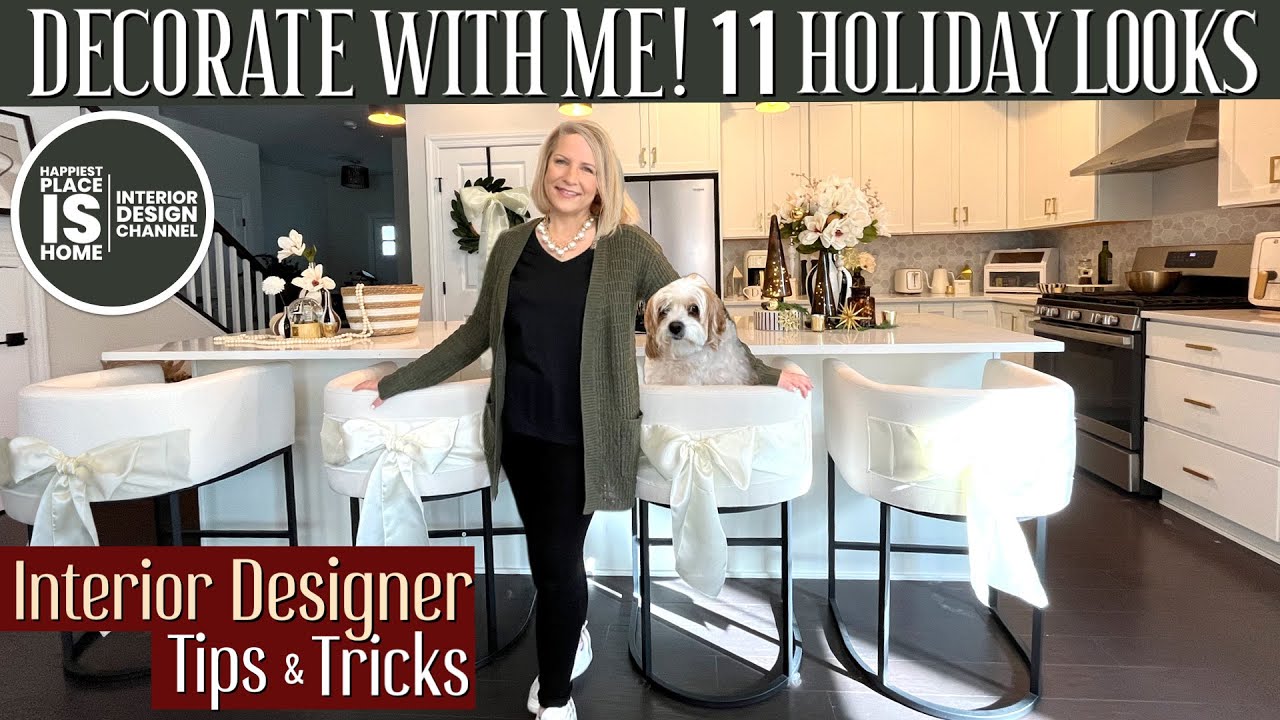 Interior Designer Christmas Decor tips & tricks - YouTube