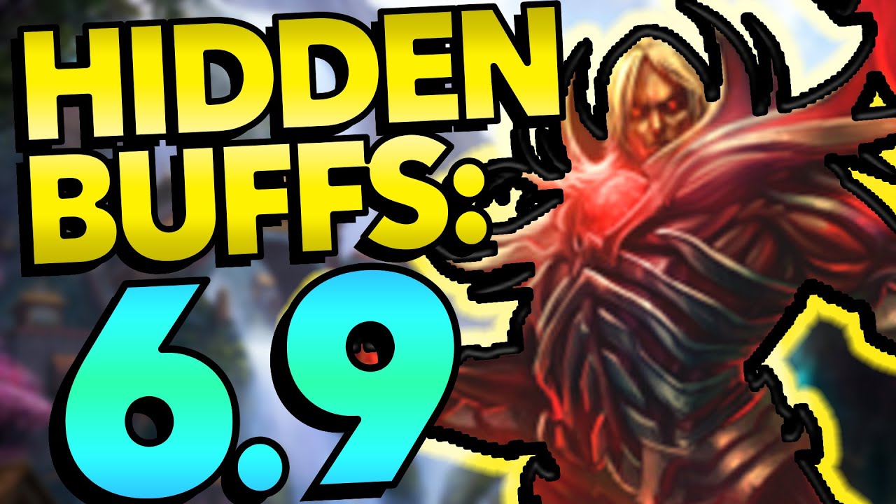 THE HIDDEN BUFFS OF PATCH 6.9 (MID-SEASON UPDATE) - League of Legends ...