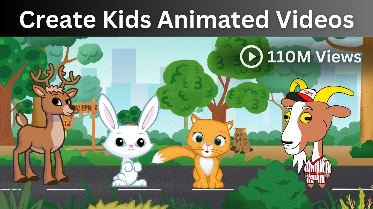 How To Create Animated Cartoon Video With AI
