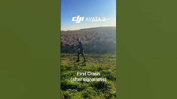 DJI Avata 2 | First Crash after Signal Loss @DJI #dji #drone