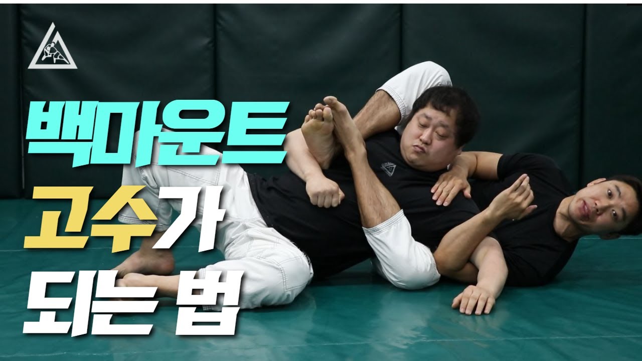 백마운트 그립 싸움 항상 이기는 방법!