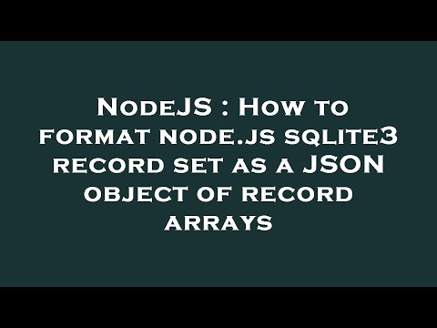 NodeJS : How
