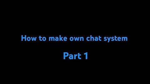 Create Chat System Using Sketchware (Part1)