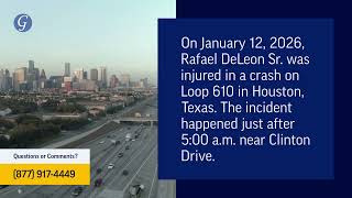 Rafael DeLeon Sr. Injured in Alleged Drunk Driver Crash on Loop 610 in Houston