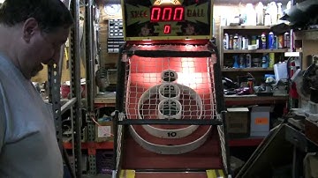 #382 10 Foot CLASSIC SKEEBALL Arcade Machine with the corner 100