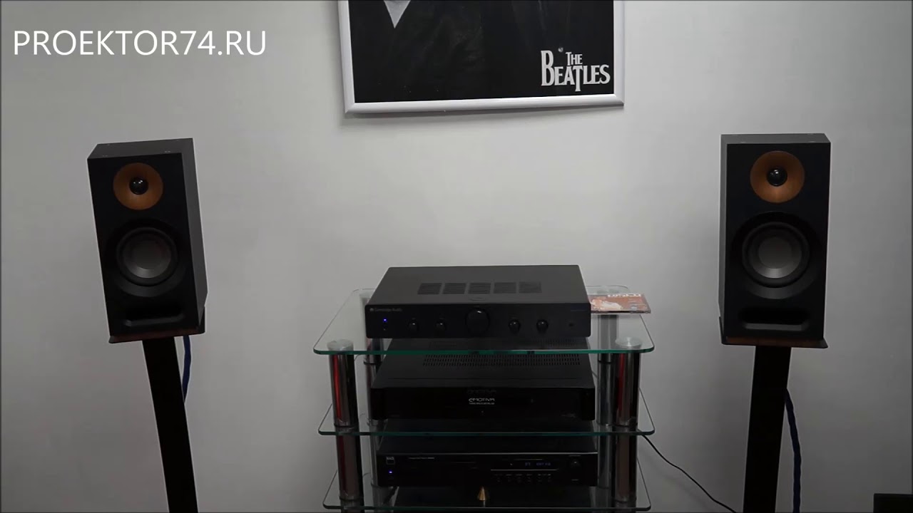 Прослушивание полочной акустики Jamo S803