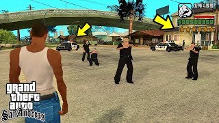 Куда уезжает полиция в GTA San Andreas?