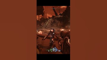 Trying out the new rocket launcher #doom #shorts #gaming