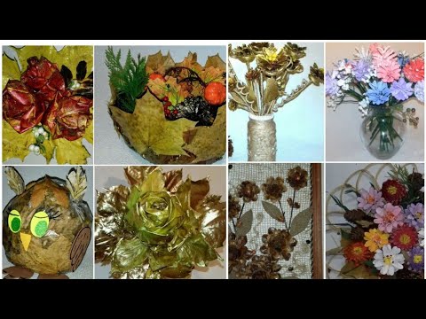 Десять простых и доступных  идей осенних поделок.