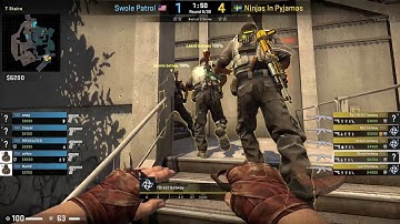 CS:GO POV Demo NiP f0rest (24/10) vs Swole Patrol (de_overpass)