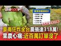 豪雨重創各地農民！埔心「火龍果園泡水」果農苦嘆：近百萬訂單沒了【頭條600秒】