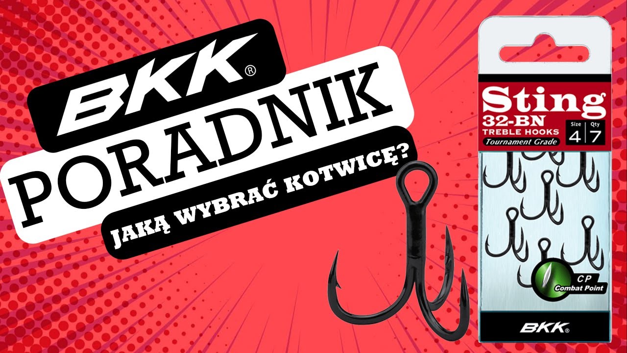 Kotwice wędkarskie BKK Sting 32 BN 