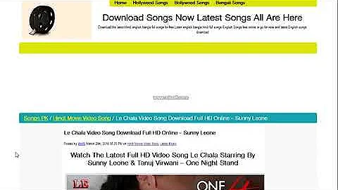 Sunny Leone Le Chala HD Video Song From One Night Stand