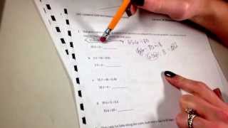 November 18, 2013 Homework module 2, lesson 24