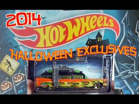 Hot Wheels 2014 Halloween Exclusive Ecto-1 - YouTube