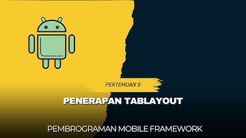 Pertemuan 10 - Penerapan TabLayout