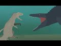 Indominus rex vs mosasaurus