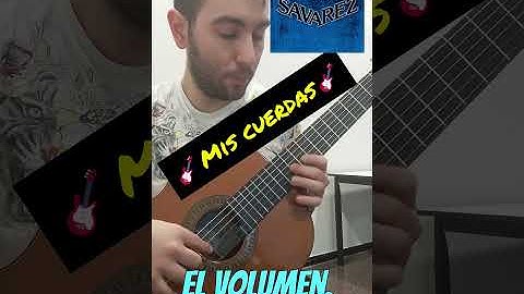 ¿Qué cuerdas utilizo? 510AJ alta tensión de @savarez_strings #guitarra
