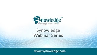 Webinar on Synowledge TrackWise Support Services