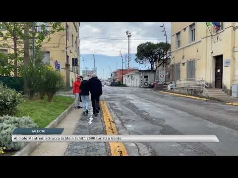 Salerno: al molo Manfredi attracca la Mein Schiff, 2500 turisti a bordo