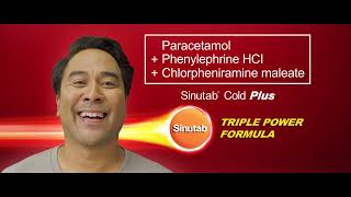 Sinutab with Triple Power Formula