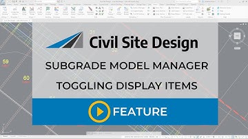 Subgrade Model Manager | Toggling Display Items