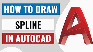 How to Draw Spline in AutoCAD - Tutorials For Beginners