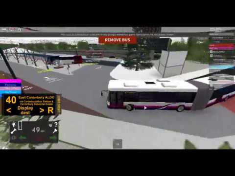 Canterbury District Bus Simulator Roblox Route 40 To East Canterbury Aldo Youtube - aldo roblox