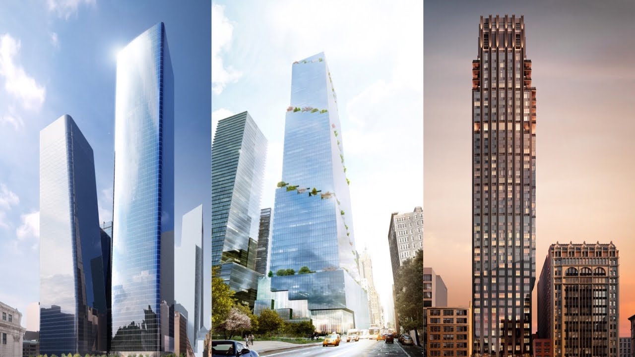 New York Skyscrapers Under Construction YouTube